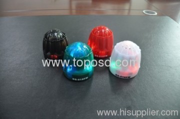 Portable Bulb Shape Mini Usb Speaker Support Tf Card Fm Radio 