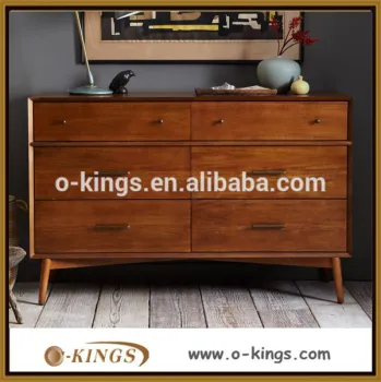 Country style wood TV stand made in China hotel use