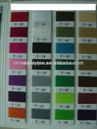 dope dyed red 100%acrylic yarn