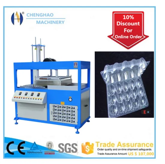China Factory Production - Blister Box Forming Machine, Ce Certification Plastic Box Thermoplastic Molding Machine