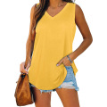 Women's European and American V-Neck Top T-Shirt