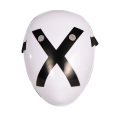 Máscaras plásticas com símbolos personalizáveis
