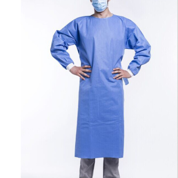 Disposable Protective  cpe gown/apron CE and FDA certified long sleeve with thumb holes