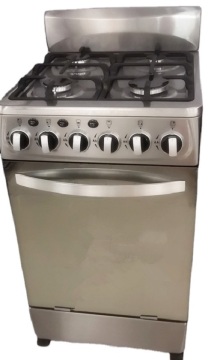 Brülör Serbest Duran Fırın ile 20 İnç Gaz Aralığı