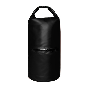 10L waterproof travel big backpack dry bag with front zipper pouch for kayaking, canoaning, boating, swiming