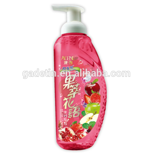 Cherry grape dragon fruit rose floral aromatherapy bubble bath cream