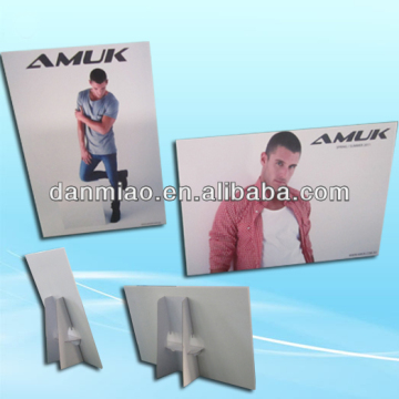 5mm PVC board promotional printing poster for men's clothing