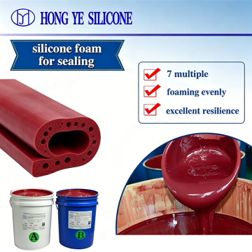 Custom Liquid Foamed Silicone Rolls for Global Sealing