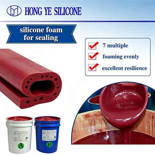Custom Liquid Foamed Silicone Rolls for Global Sealing