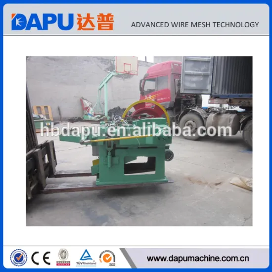 Galvanize wire nail making machine