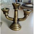 Vintage Glass Candlestick For Decoration