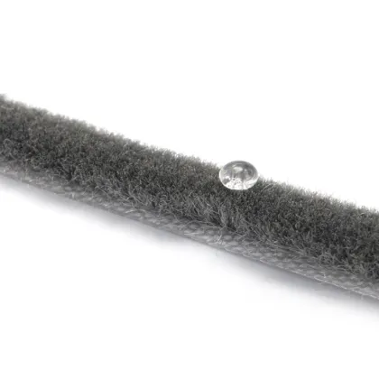 XINHAI Custom 6x6 7x7 Black Silicon Weather Strip Aluminum Sliding Window Wool Seal