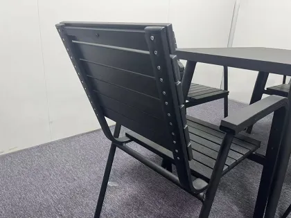 outdoor furniture patio dinning table and chair