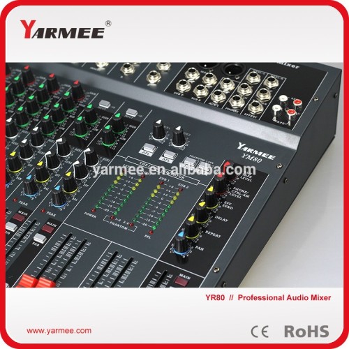 Karaoke mini audio mixer YM80 --YARMEE