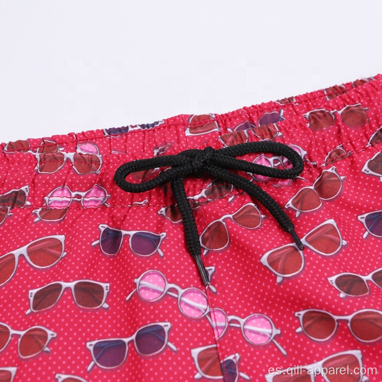 Rebajas pantalones cortos de playa lisos para hombre bañadores para niños