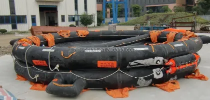 High Quality Inflatable Viking Life Raft - 65 Person Open-Reversible Type