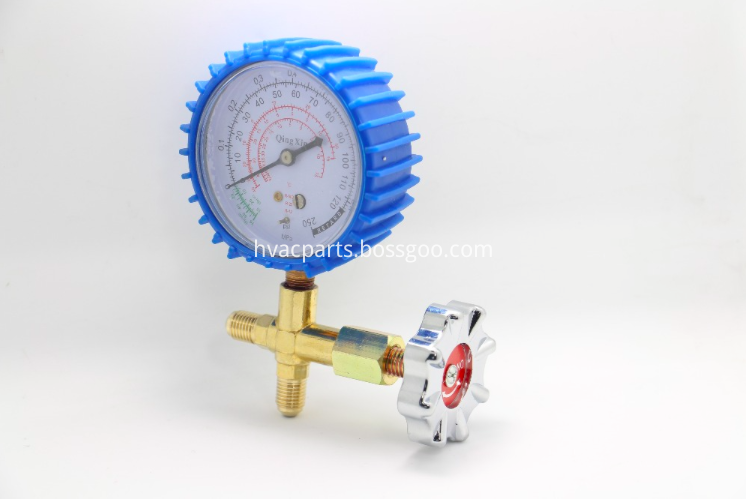 single way pressure manifold gauge