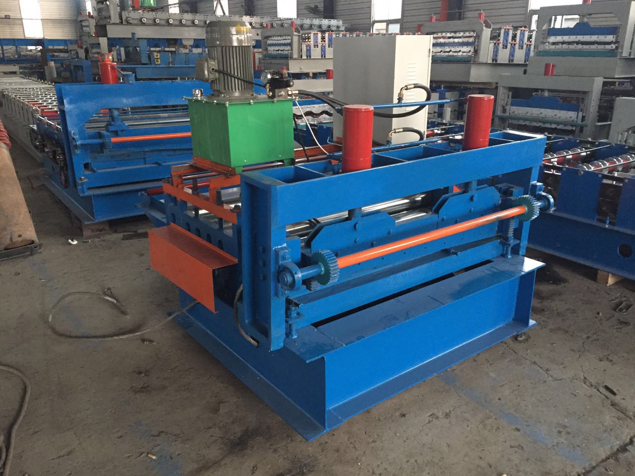 Straightening machine