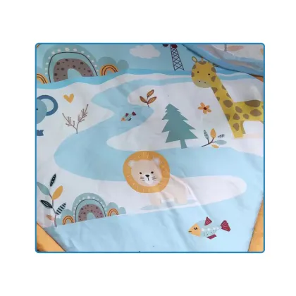 Animal hanging waterproof play mats for kids baby play tent
