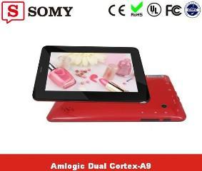 7 inch a9 cortex wifi tablet Amlogic AML8726-MXL Dual Cortex-A9