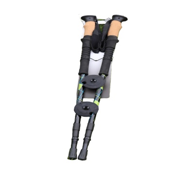 Telescopisch aluminium wandelende wandelpalen met comfortabele kurk Eva -grip