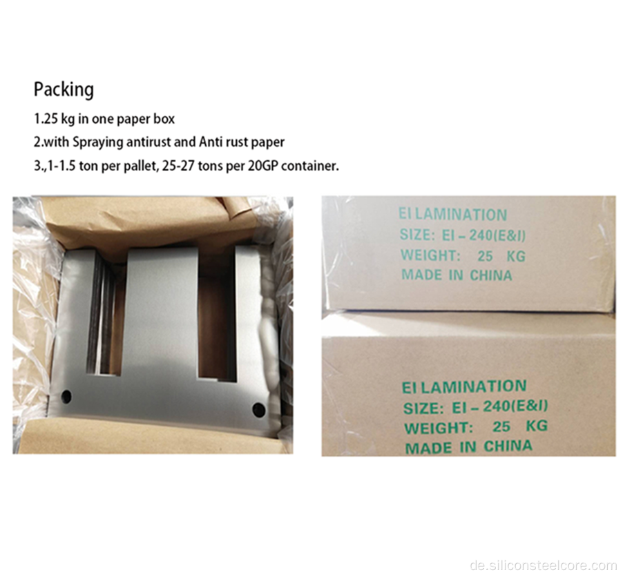 Transformator -Kern -Crngo -Lamination