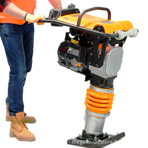 Economical Vibration Soil Compactor: HONDAGX160 Gasoline Tamper Rammer for Road Compaction