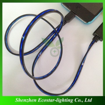 Fashionable el data wire/el charge wire for samsung s5
