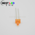 Forma súper brillante difusa de 2 mm de led naranja LED