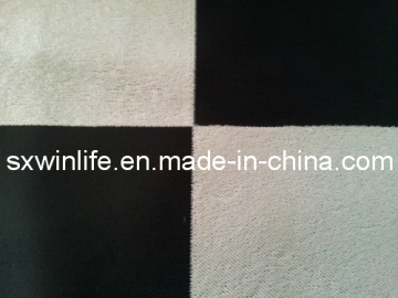 Checked Blackout Curtain Fabric Sunblock Fabric (SXB001)