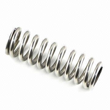 Compression Spring with 1.0-7.0mm Wire Diameter Range, ISO9001:2000-compliant, Flexible