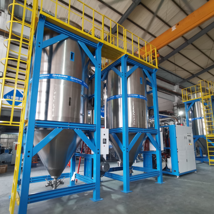 Máy sấy PET tích hợp sấy và hút ẩm CE