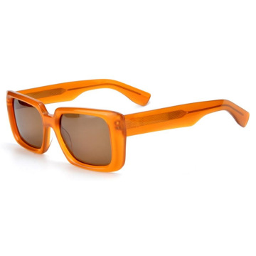 Acetate Sunglasses For Mens Handmade Squar Luxury Sunglasses Frames Factory