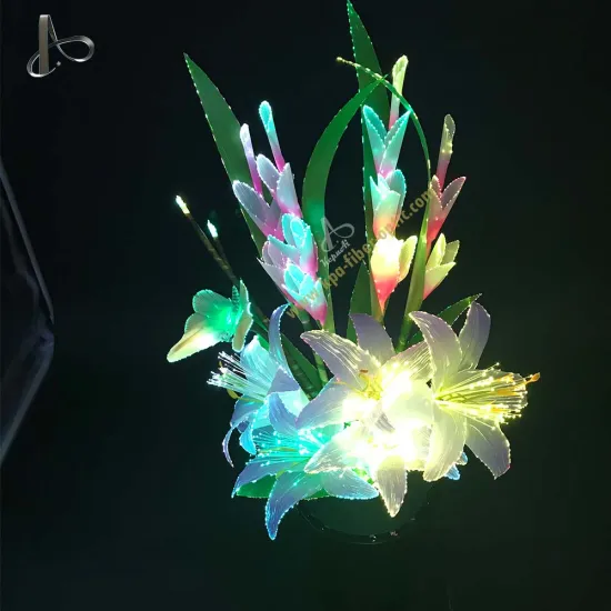 Colorful Fiber Optic Flower Night Light