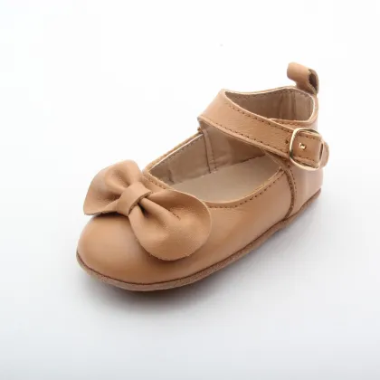 2017Fashion Girls Party Shoes Bowknot Honey Girls Shoes
