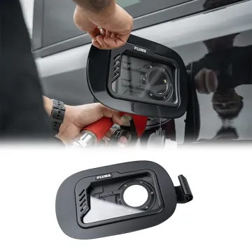 Aluminum Alloy Transparent Fuel Tank Cover for Land Rover Defender L663 110 90