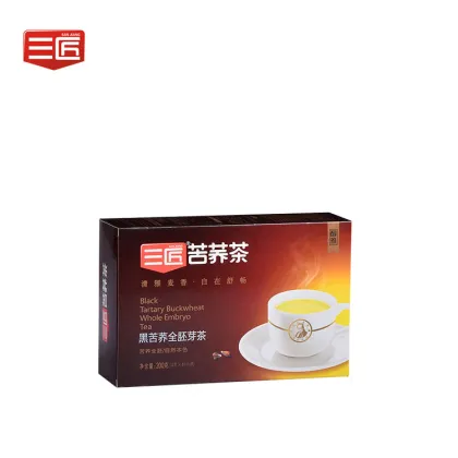 Chinese Tea High Quality Black Buckwheat Tea Whole Germ Tea