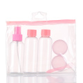 30ml 50ml 60ml 100 ml de plástico portátil Pet Mist Spray Botellas y transparentes 5G 10G 15 g Kit de jarra de crema