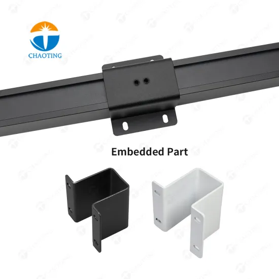 Magnetic Track Bar Configurable Embedded Part for Recessed Attachment