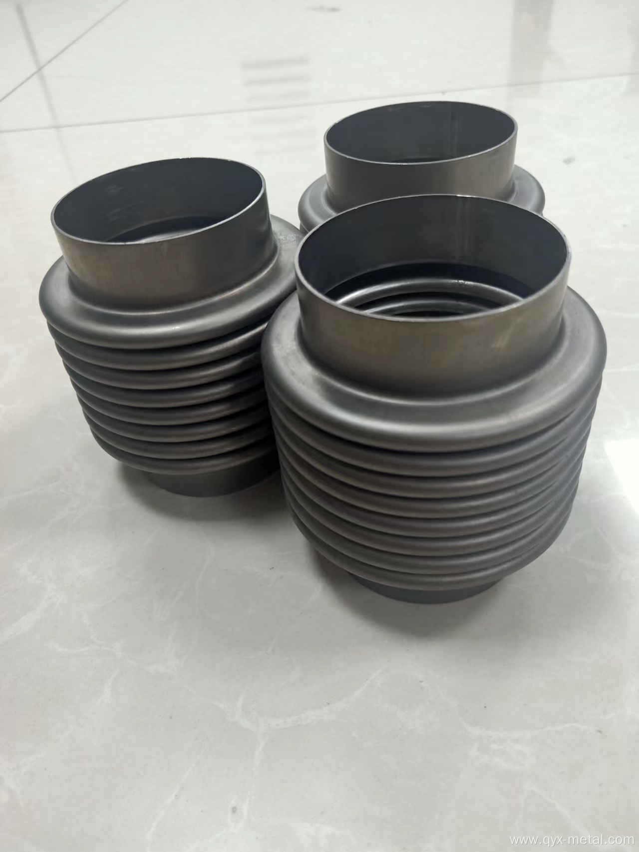 exhaust system titanium flex bellow joint pipe