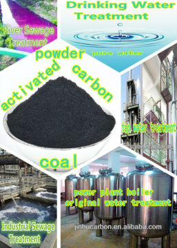 Coal based powder activated carbon as filter material for swimming pool