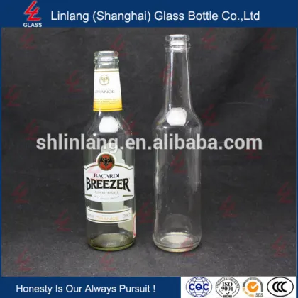 Wholesale Manufacturer Glass Bottle White Beer Glass Bottle