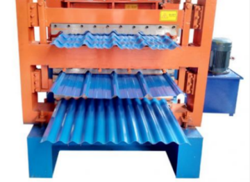 three layers roll forming machine