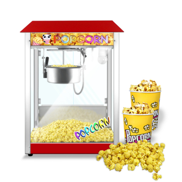 Kolice Strong Structure Commercial 8oz Kettle Popcorn Machine with Safe Organic Glass