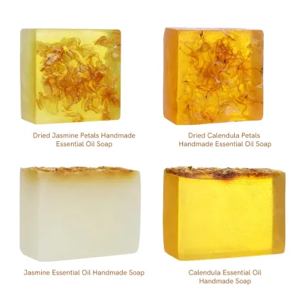 Vegan Jasmine Calendula Facial Soap