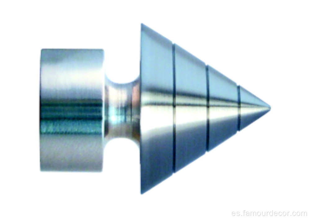 Barra de cortina telescópica de aleación de aluminio engrosada
