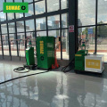 Sistema di drenaggio dell'olio di benzina per riciclaggio di ELV