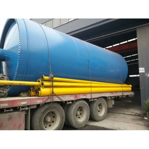 environmental waste tyre pyrolysis to fuel oil machines