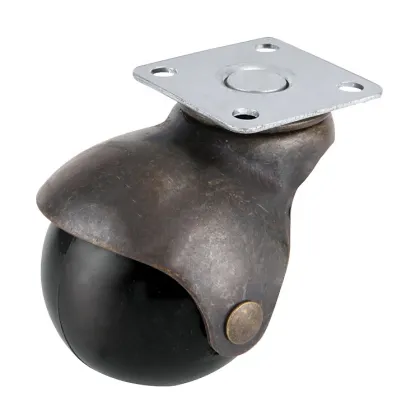 Brass Casters & Wheels for Furniture | 35MM Brass Castors with Bearings