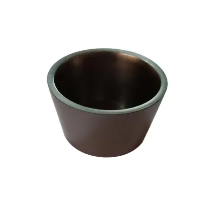High quality graphite crucible for melting glass